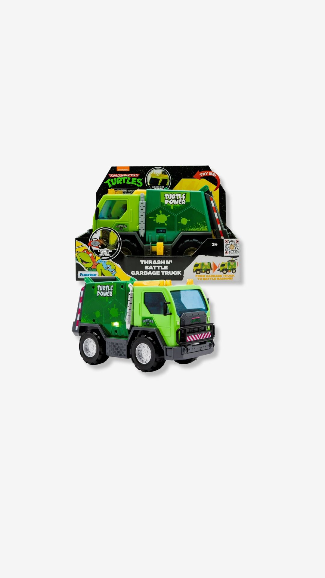 TMNT Thrash N' Battle Garbage Truck