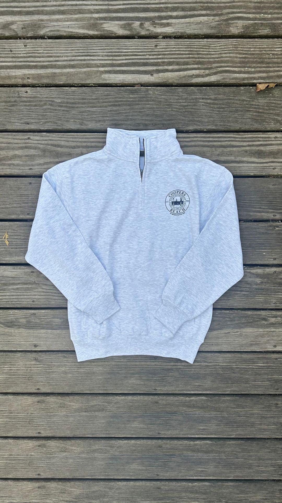 Coopers Beach Village 1/4 Zip (adult)