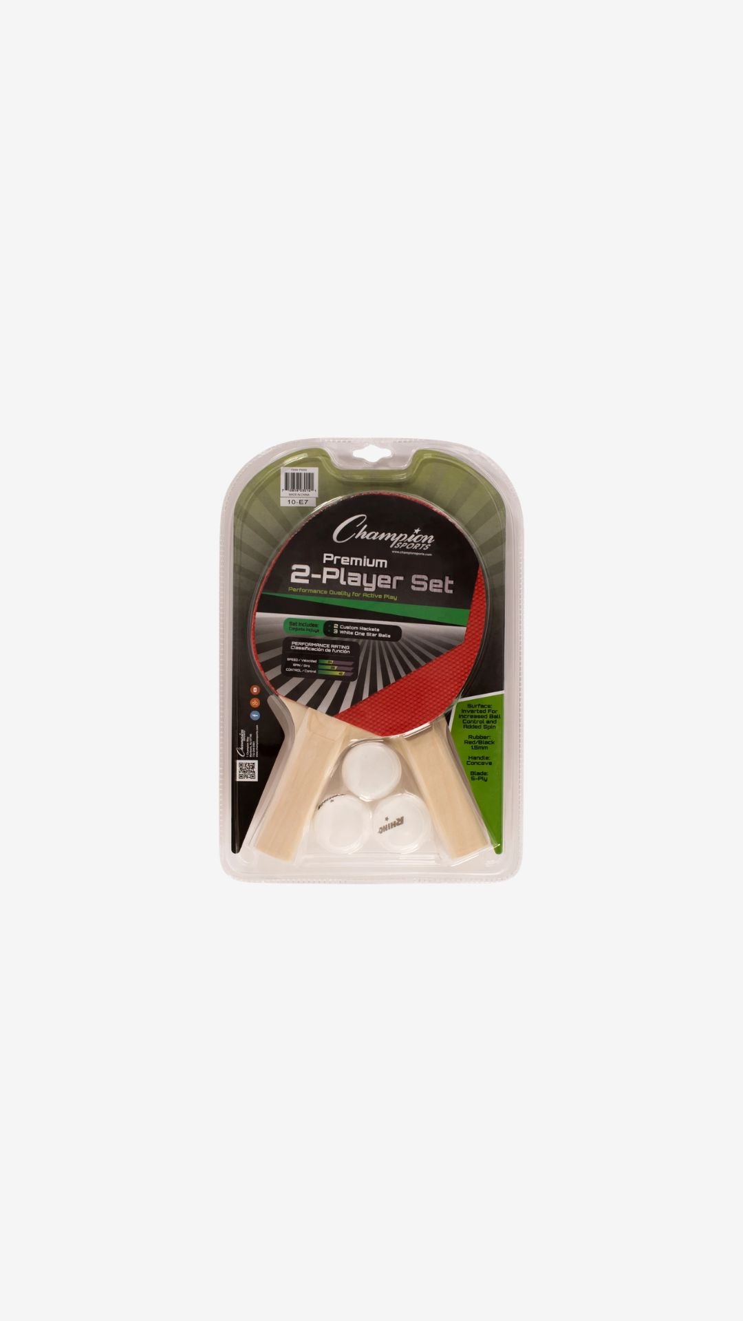 2-Player Table Tennis Set