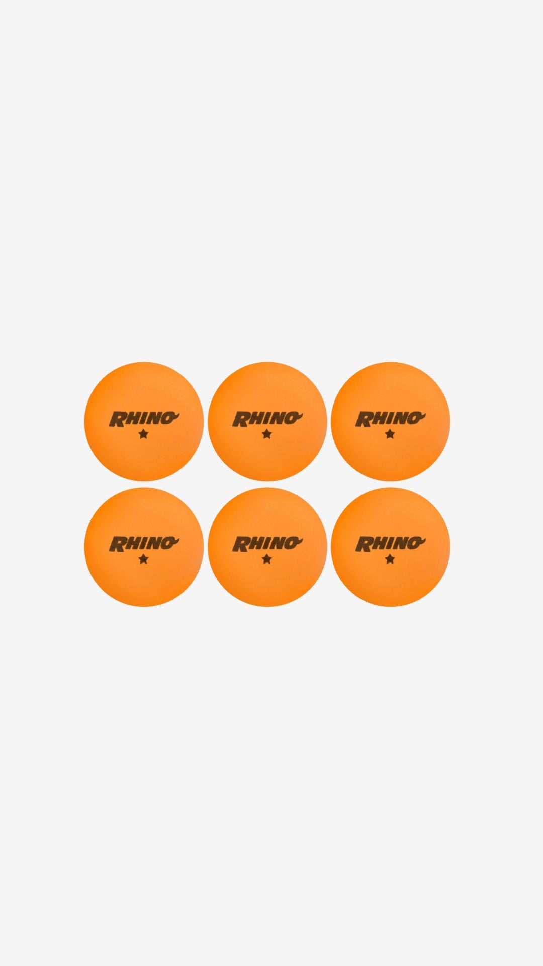 1-Star 6-Pack Ping Pong Ball