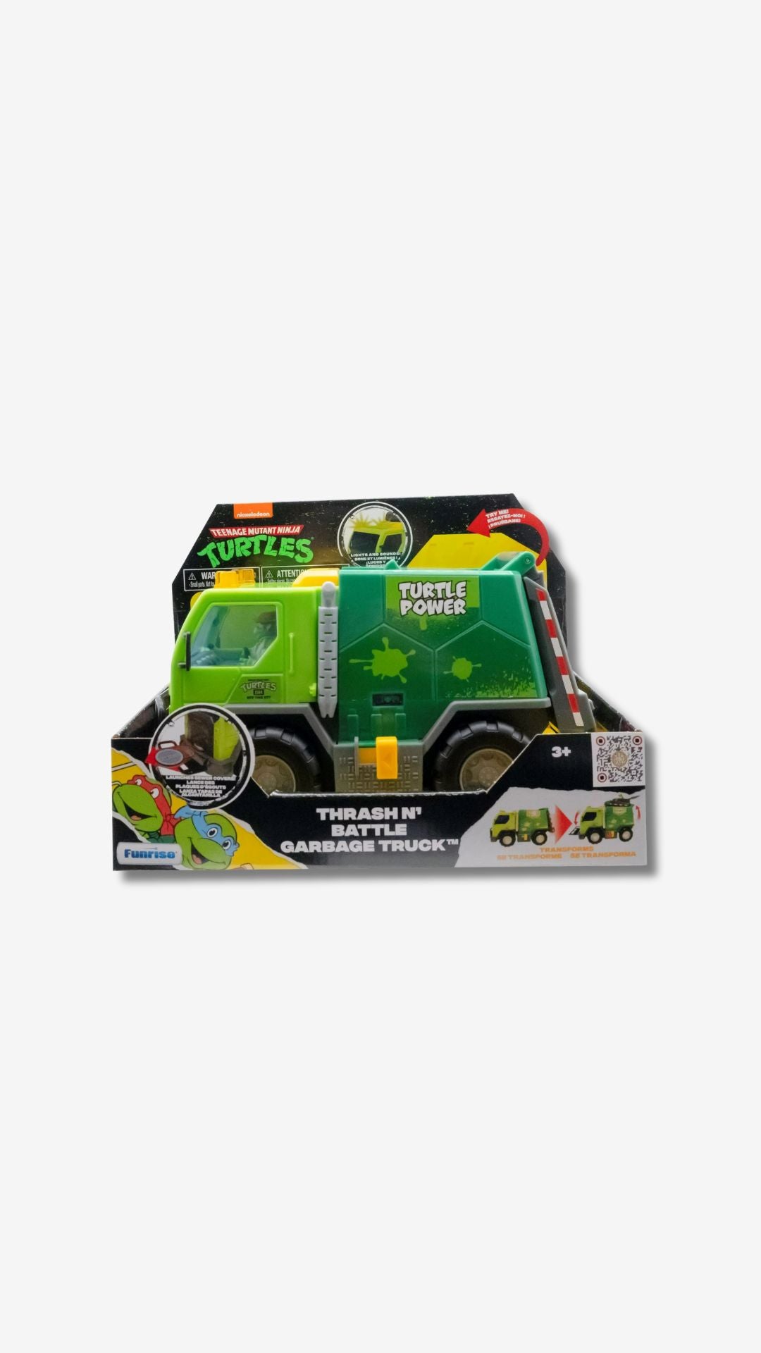 TMNT Thrash N' Battle Garbage Truck