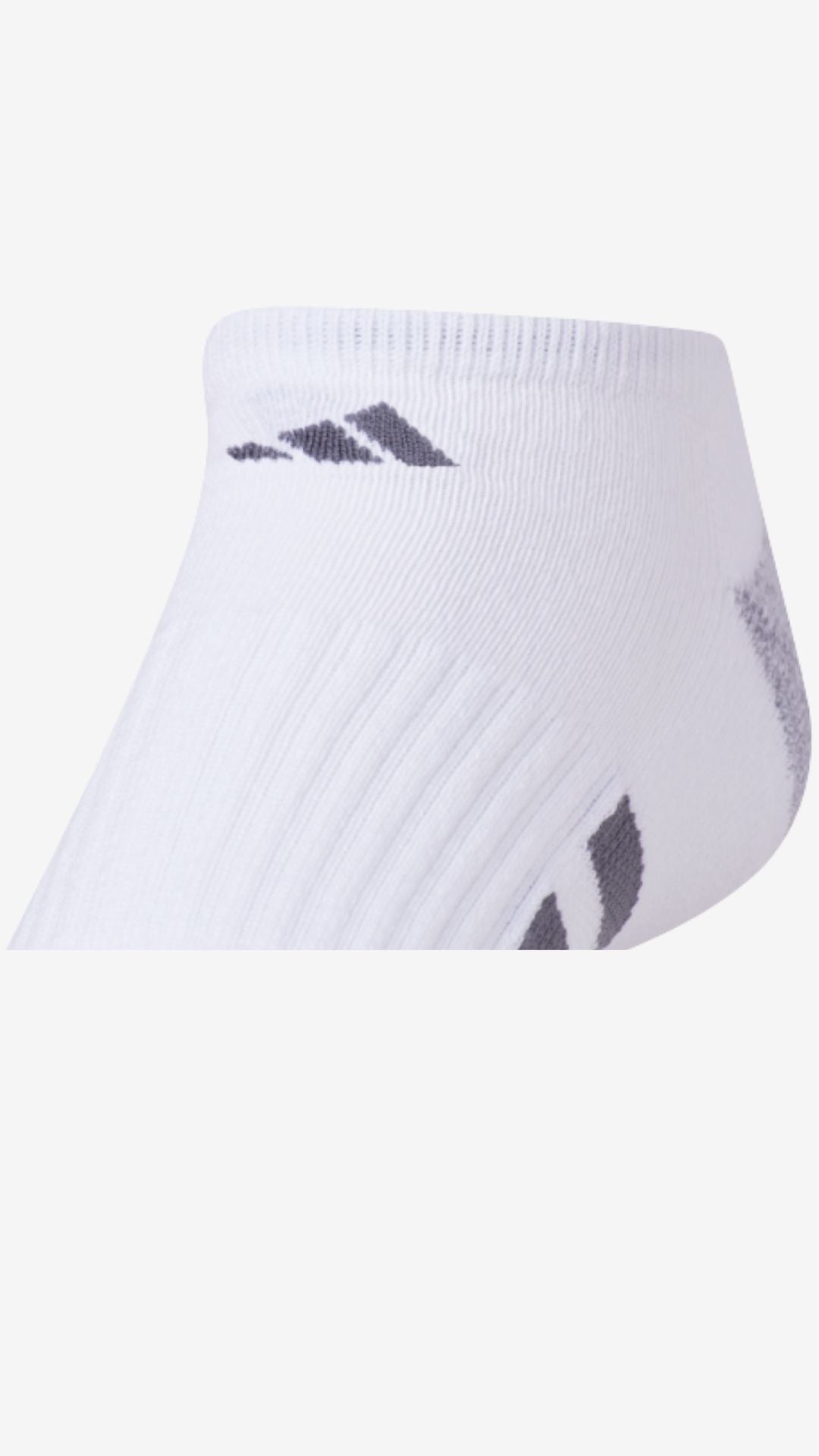 Adidas 3-Pack Cushioned No Show Socks (men's)