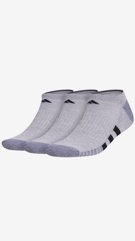 Adidas 3-Pack Cushioned No Show Socks (men's)