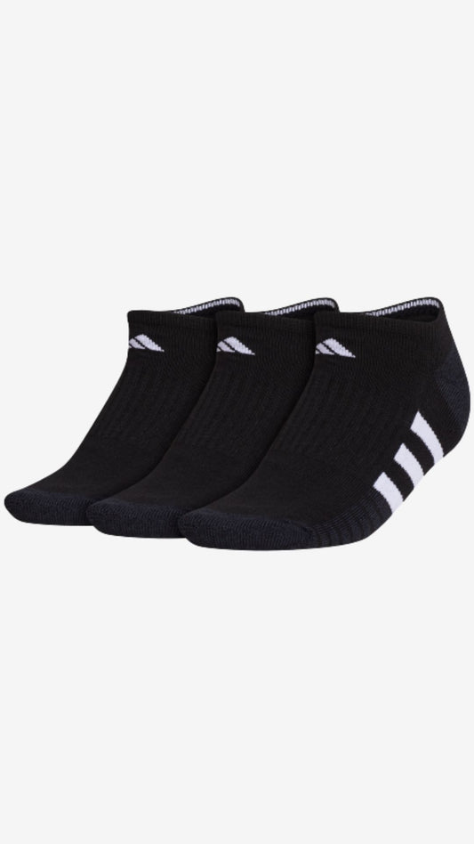 Adidas 3-Pack Cushioned No Show Socks (women's)
