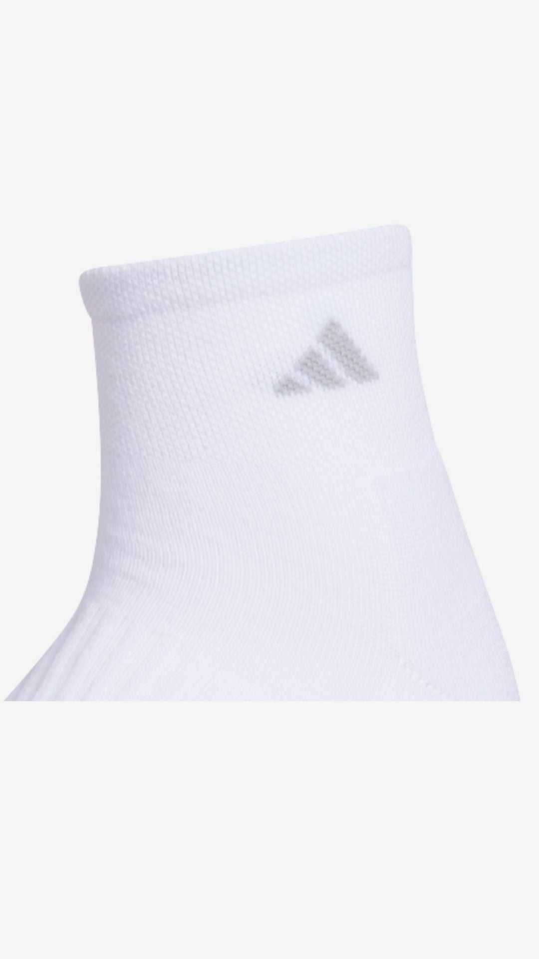Adidas 3-Pack Cushioned Quarter Socks (women's)