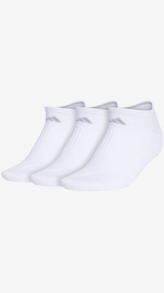 Adidas 3-Pack Cushioned No Show Socks (women's)