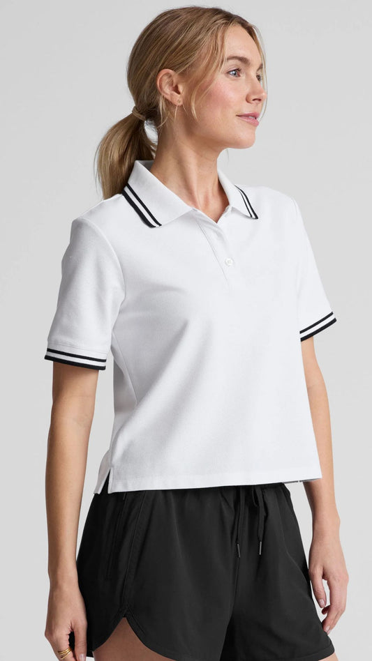 Beyond Yoga Country Club Polo Tee (women's)