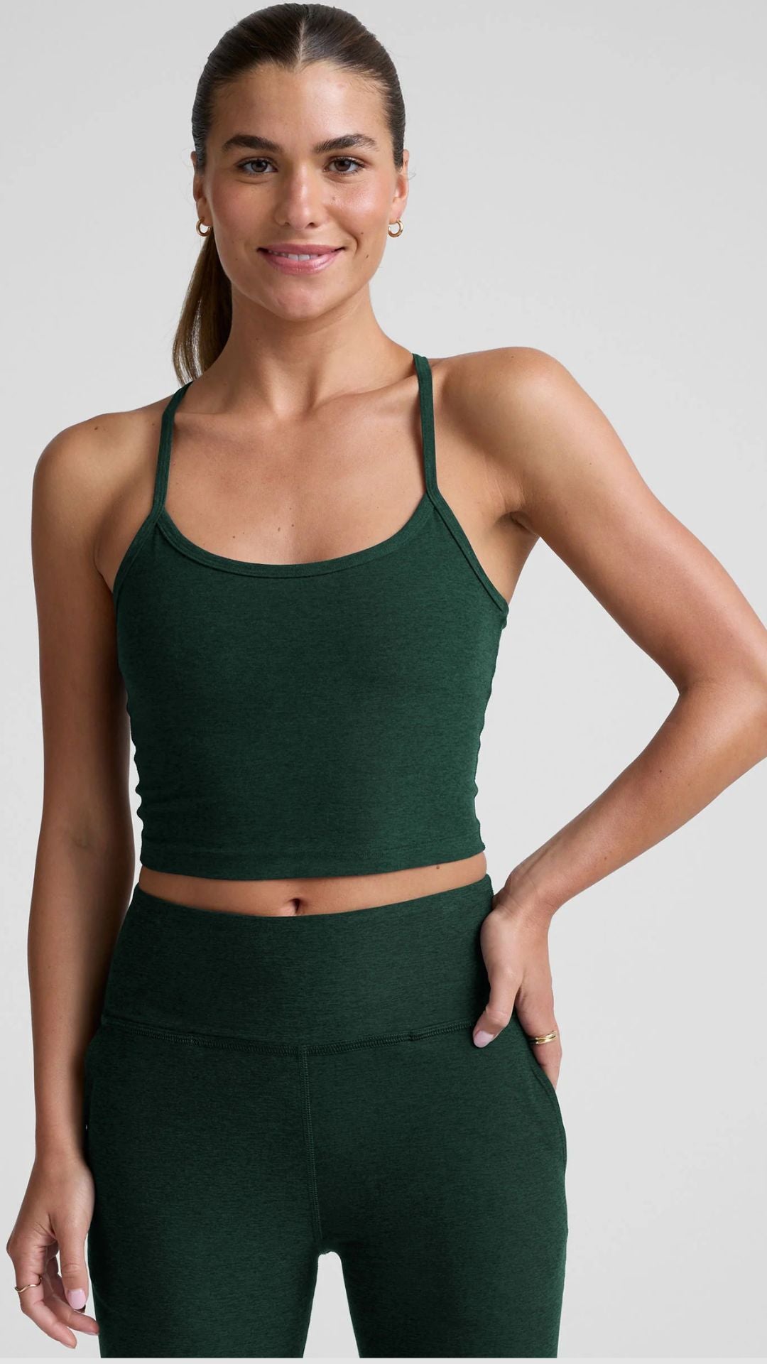 Beyond Yoga Spacedye Slim Racerback Cropped Tank