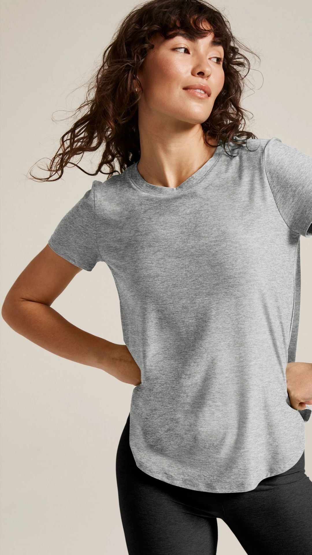 Beyond Yoga Featherweight On The Down Low Tee