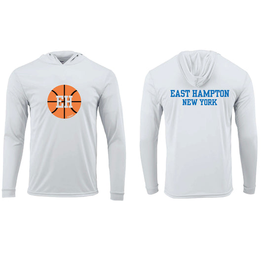 East Hampton Sun Protection UPF 50+ Basketball Hoodie (kids)