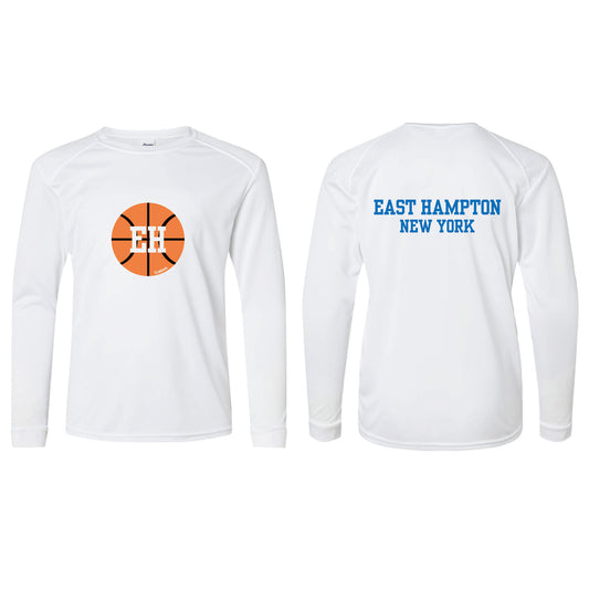 East Hampton Basketball Sun Protection UPF 50+ Long Sleeve (kids)