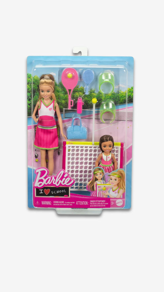 Barbie Chelsea & Stacie Tennis Lessons