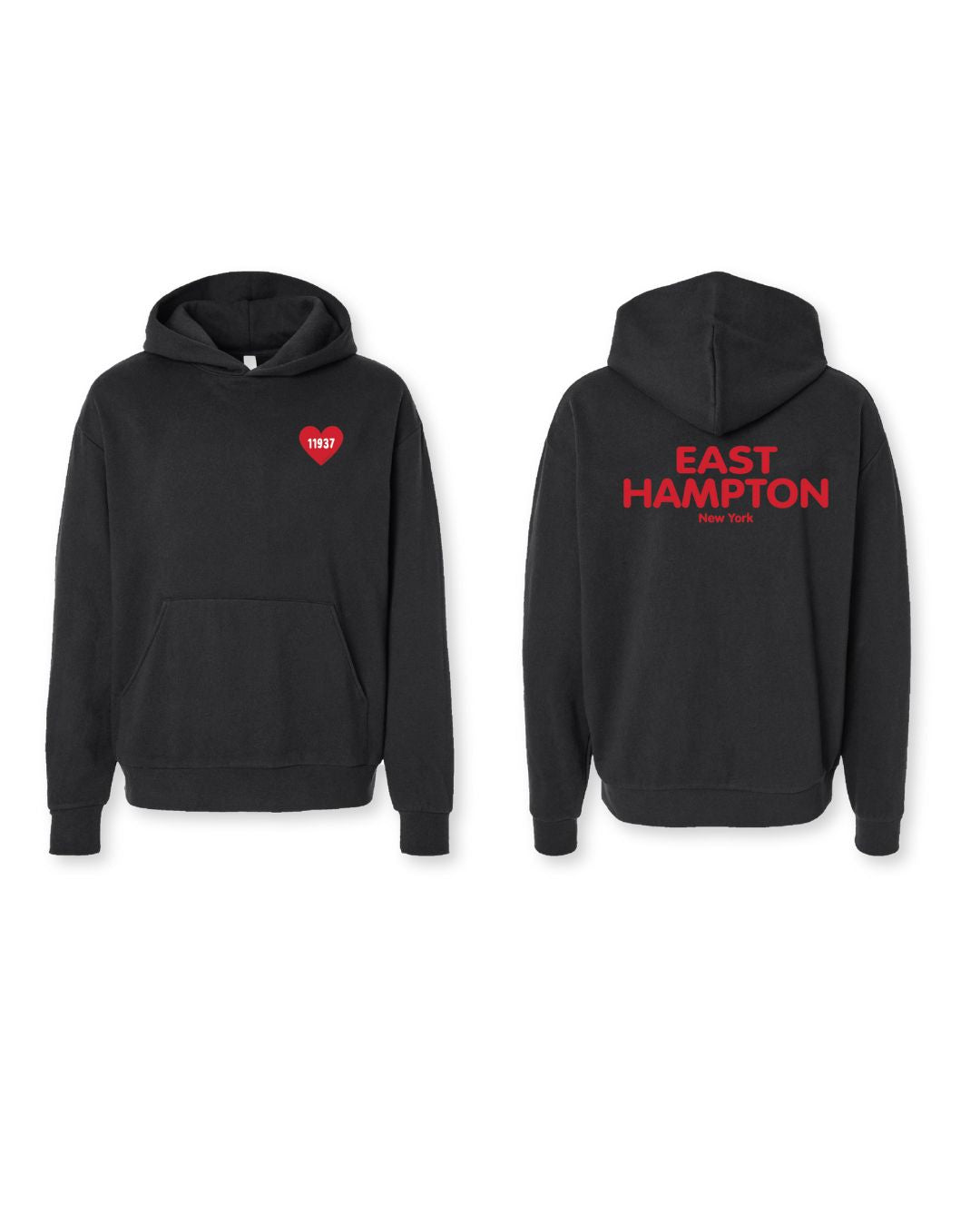 Love East Hampton Zip Code Hoodie (adult)