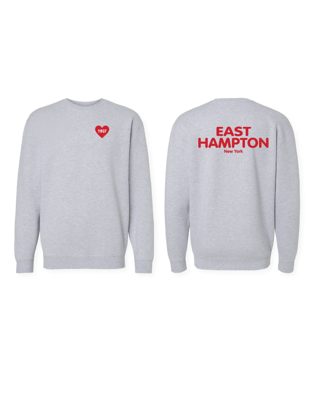 Love East Hampton Zip Code Crewneck (adult)